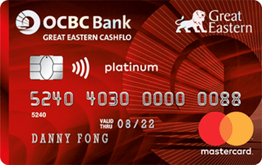 OCBC Great Eastern Cashflo Card (Mastercard)
